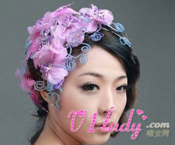 新娘头花及新娘头饰让你成为最美新娘