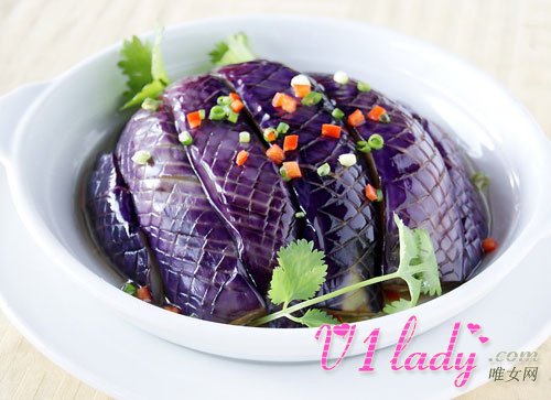 吃蒸茄子,瘦身效果好